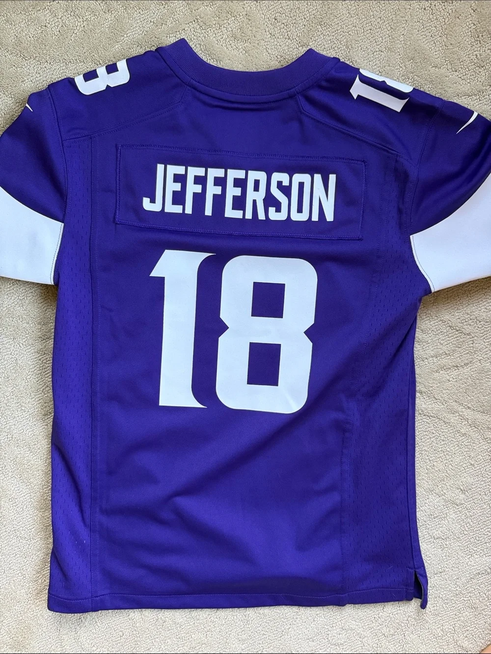 Nike Kids Minnesota Vikings Purple #18 Football Jersey